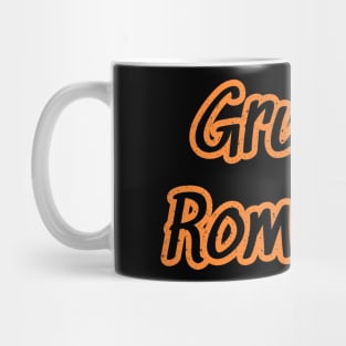 Grungy Romantic (Orange) Mug